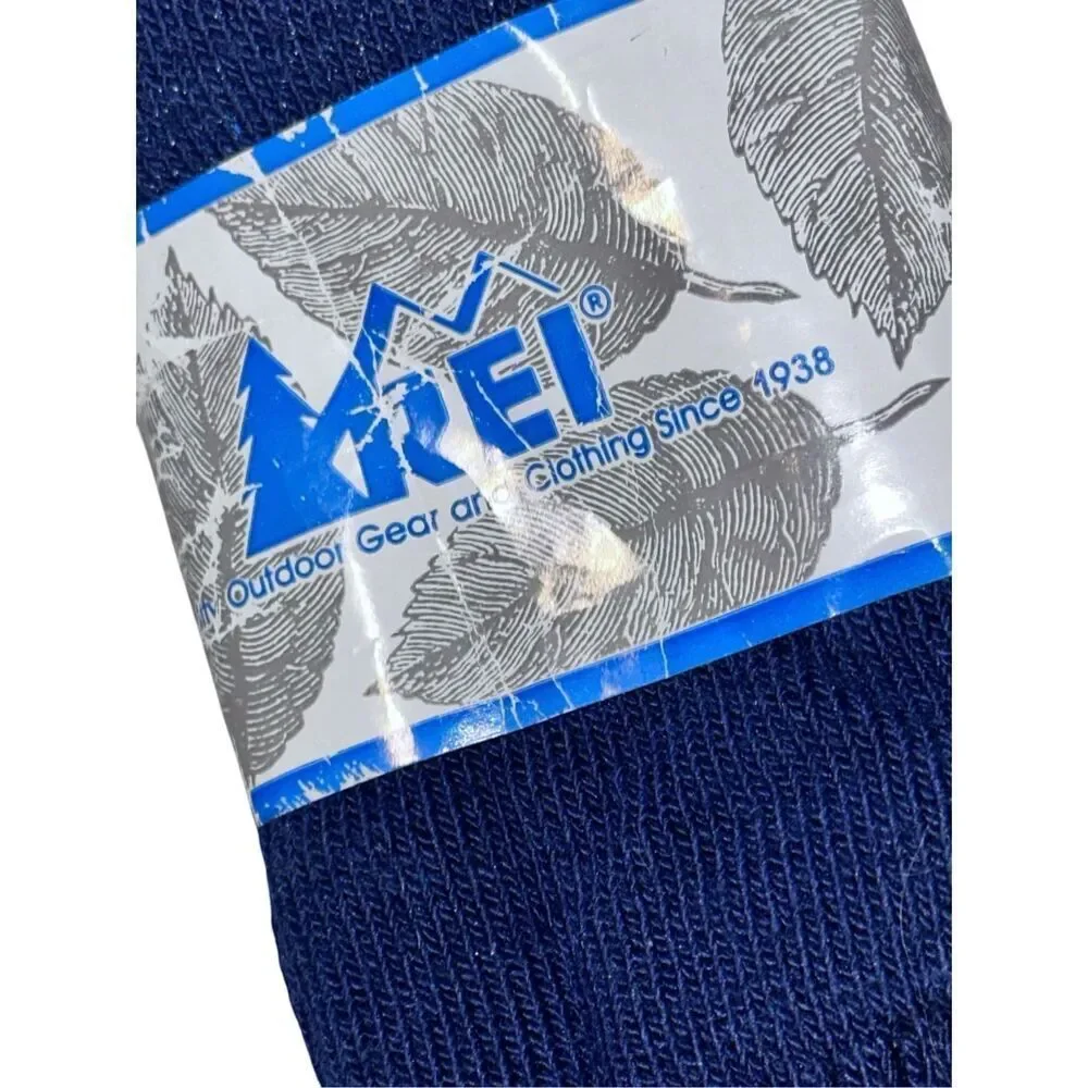 NEW‎ WITH TAGS REI WOOL BLEND SOCKS MENS BLUE